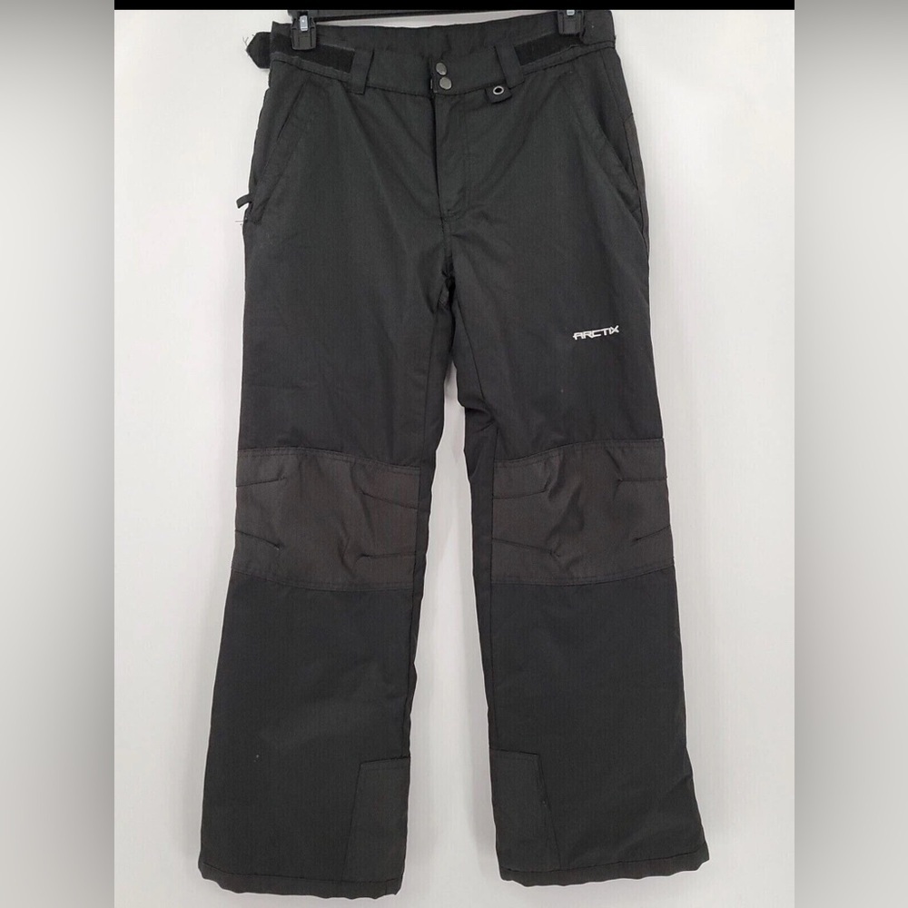 ARCTIX Youth Unisex Kids XL X-Large 32x29 Black Snow Pants 100% Polyester Cold